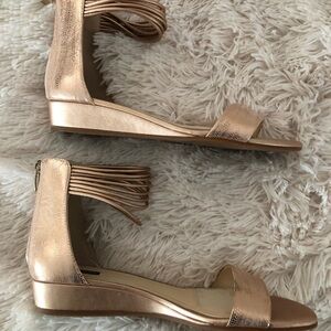 Alex Marie Metallic Rose Women's Sandals